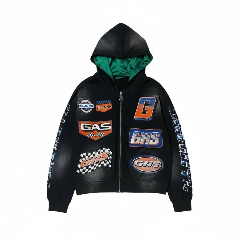 Gas G1 Formula Hoodie Black