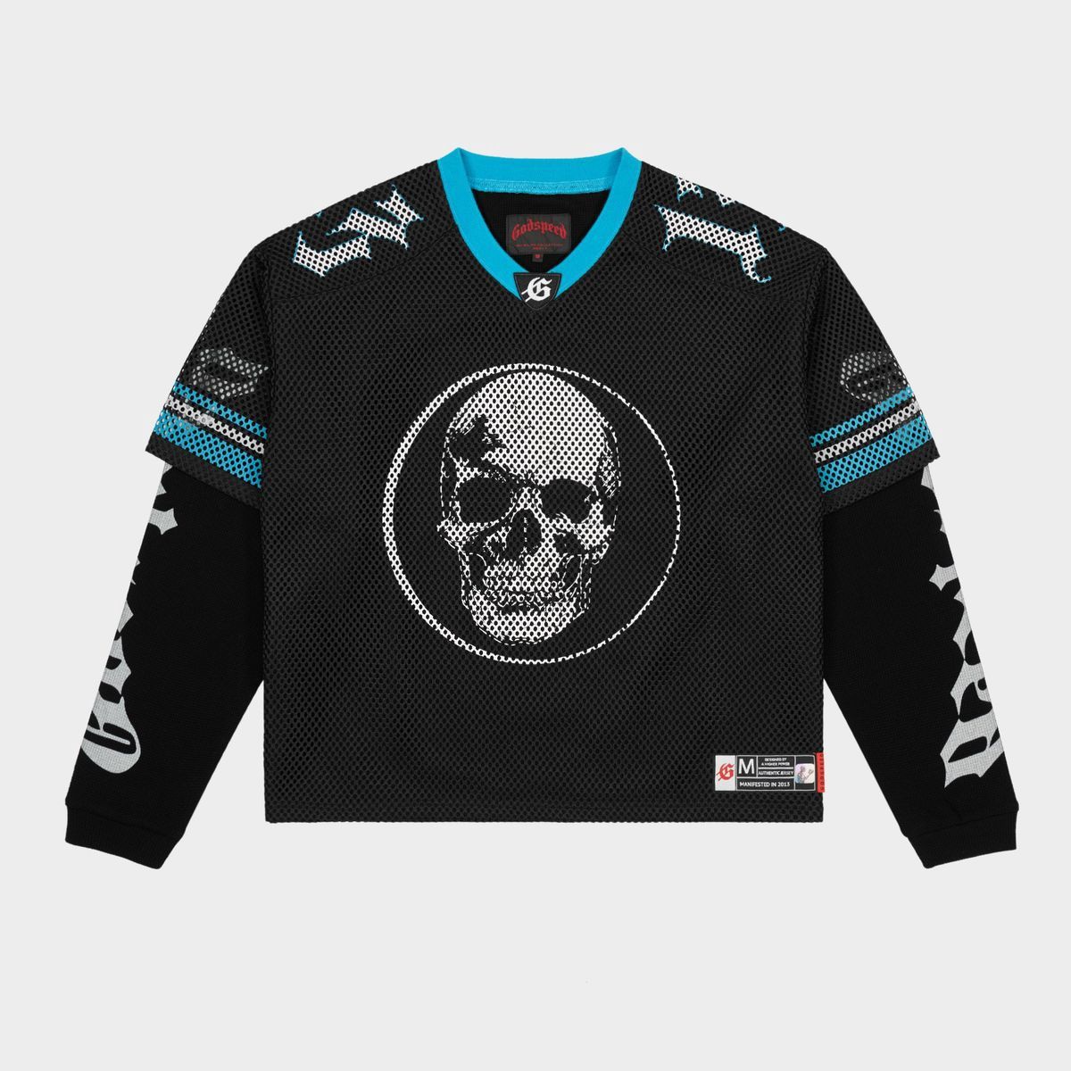 Godspeed TD Layered Jersey Black/Blue/White