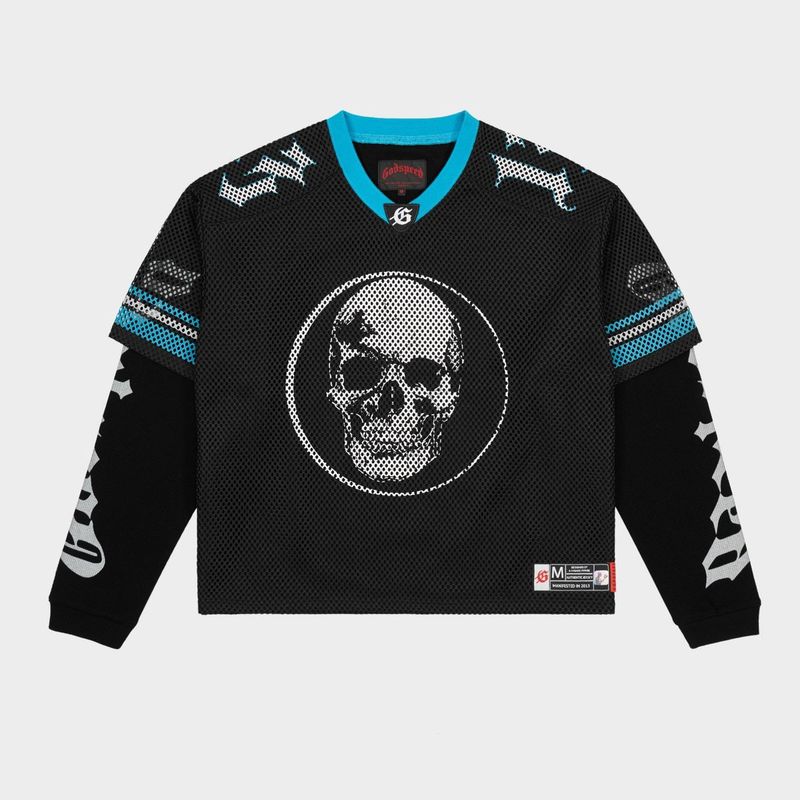Godspeed TD Layered Jersey Black/Blue/White