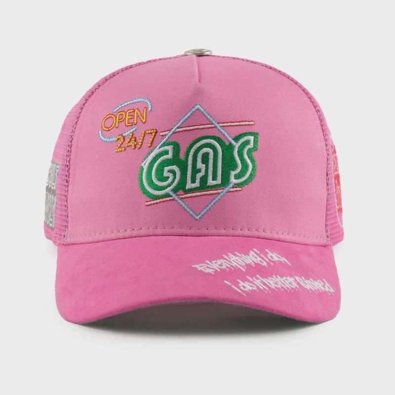 Gas 24/7 Trucker Pink
