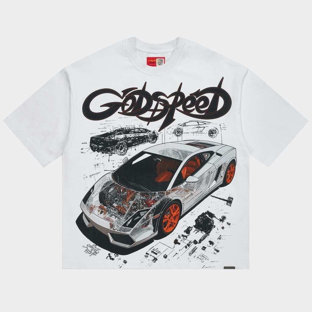 Godspeed Concept Art Tee White