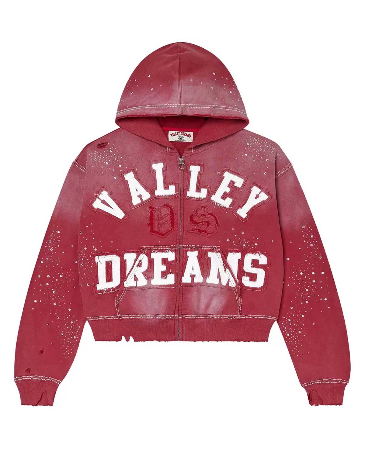 Vale Red Ruby Classico Hoodie