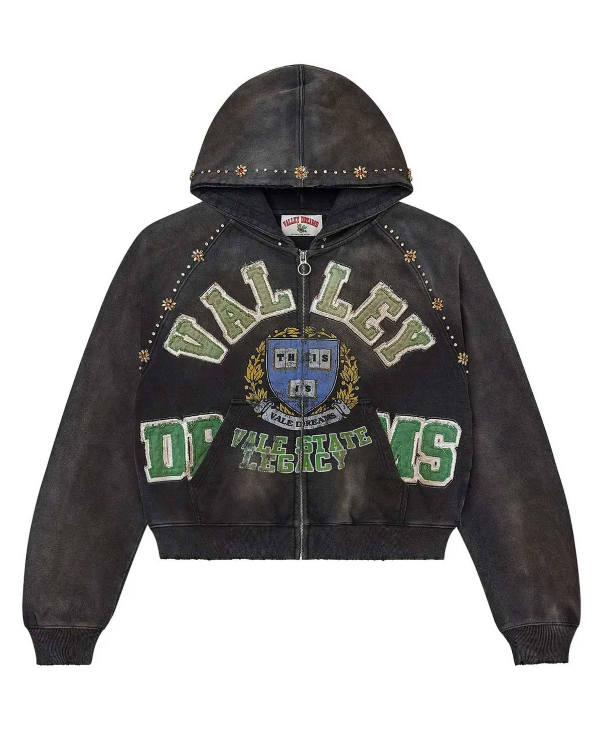 Vale Gem Zip Up Hoodie