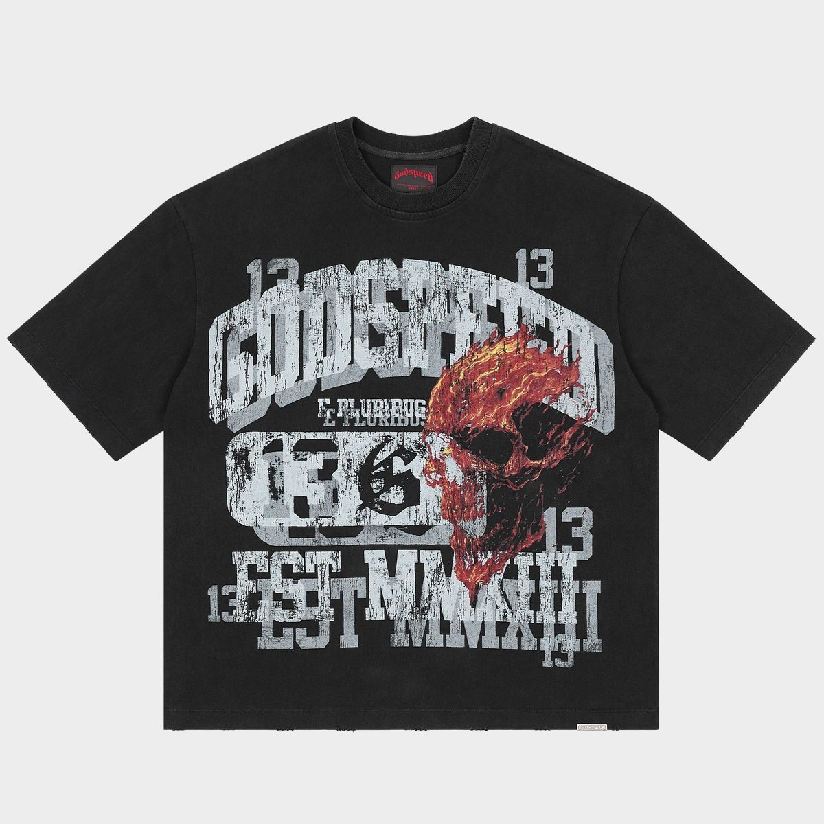 Godspeed Seeing Double Tee Black