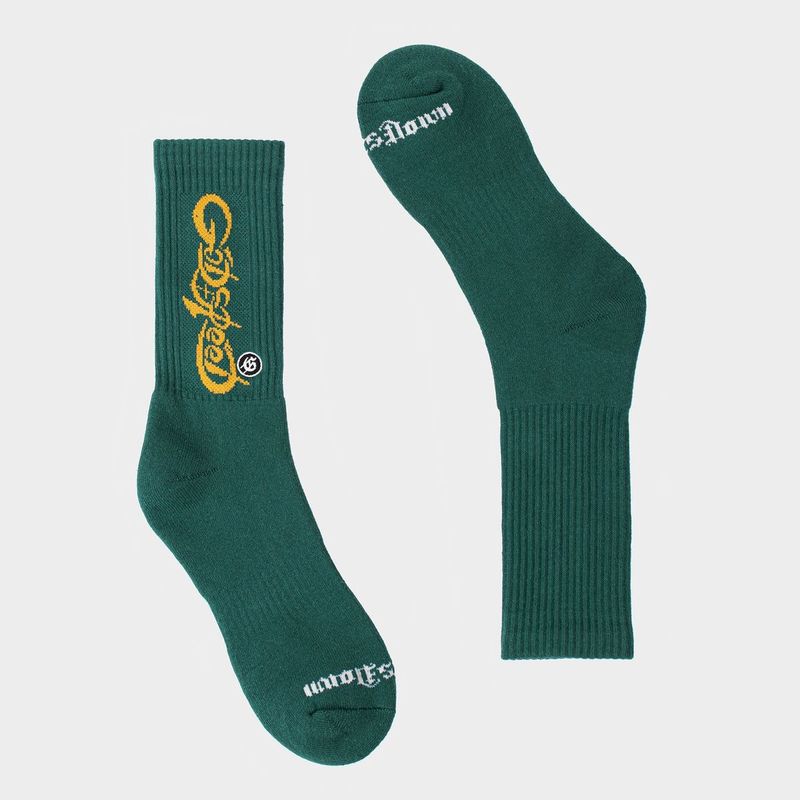 Godspeed New Age Socks Green/Yellow