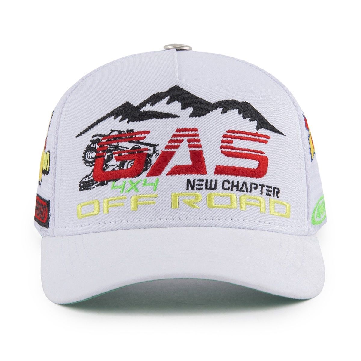 GAS X New Chapter “Off Road” Trucker White