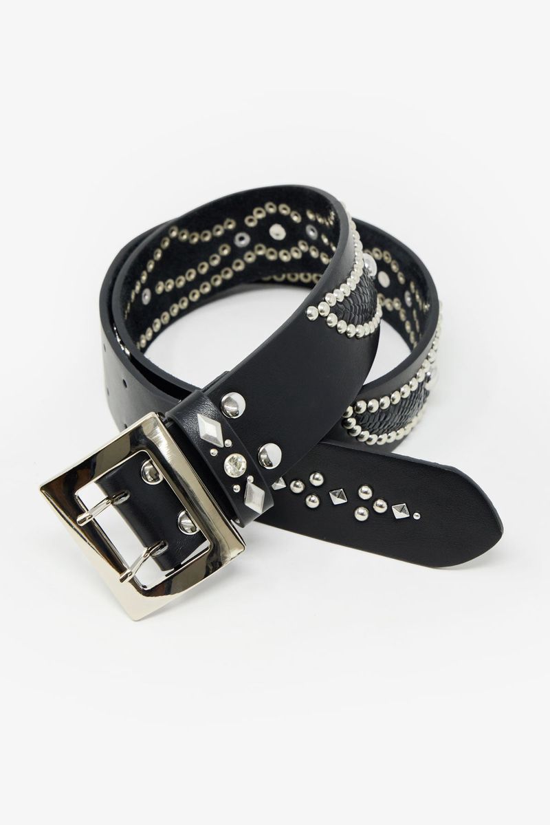 MNML Vintage Python Belt Black/Black