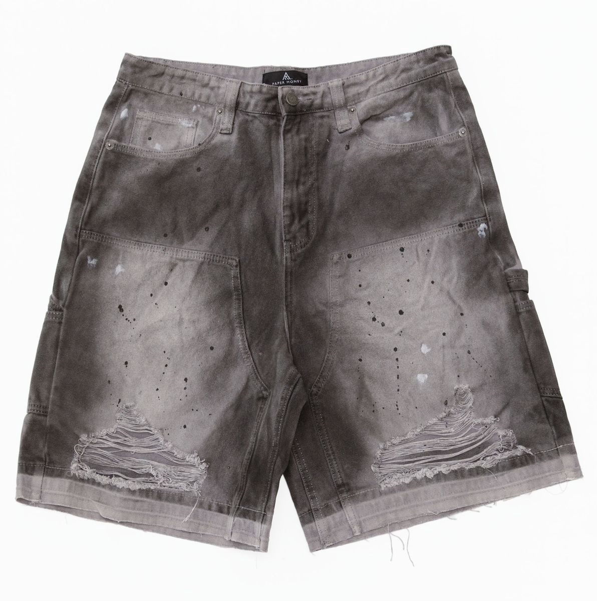Paper Money Empire Shorts Grey