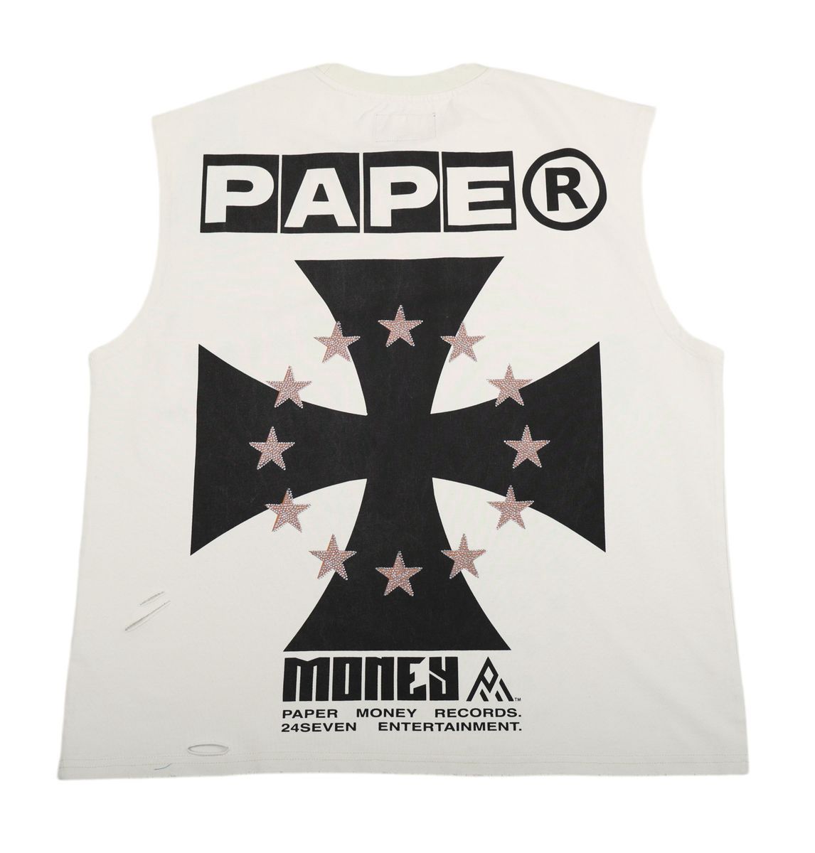 Paper Money Motor Cutoff Sleeveless Incanus
