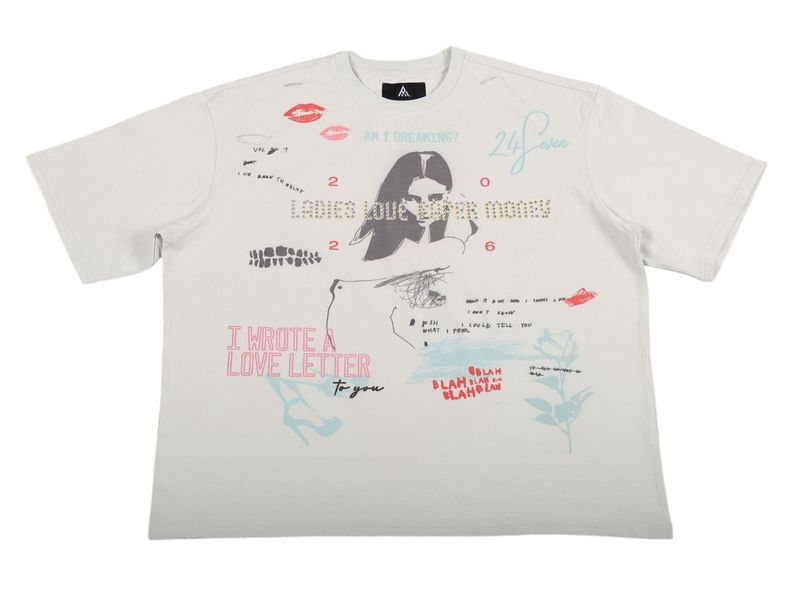 Paper Money Love Letter Tee Incanus