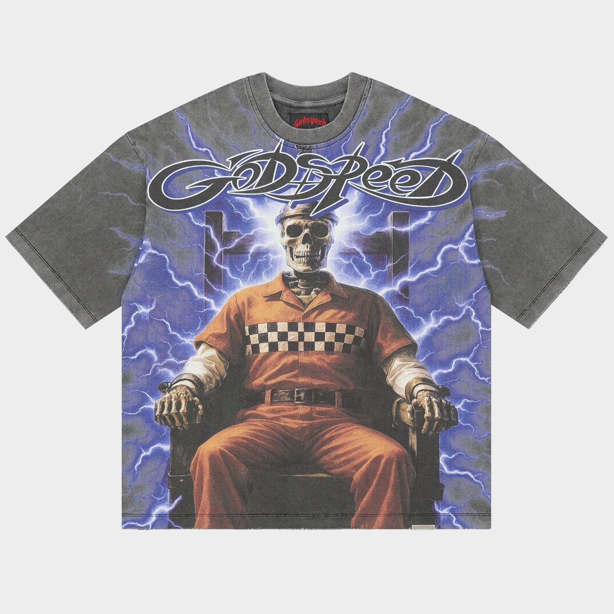 Godspeed Culture Shock Tee Grey Wash