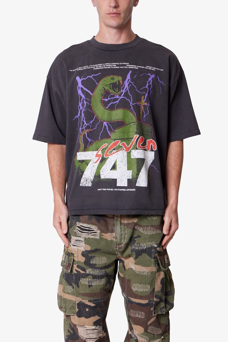 MNML Snake 747 Printed Tee