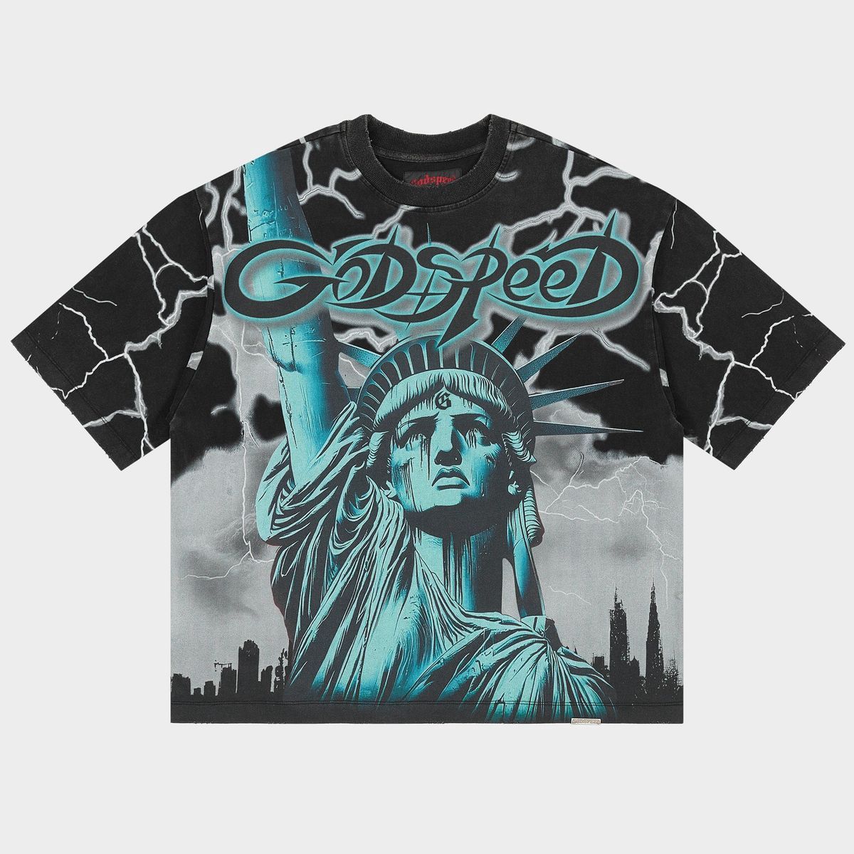 Godspeed Voltage Tee Wolf Grey