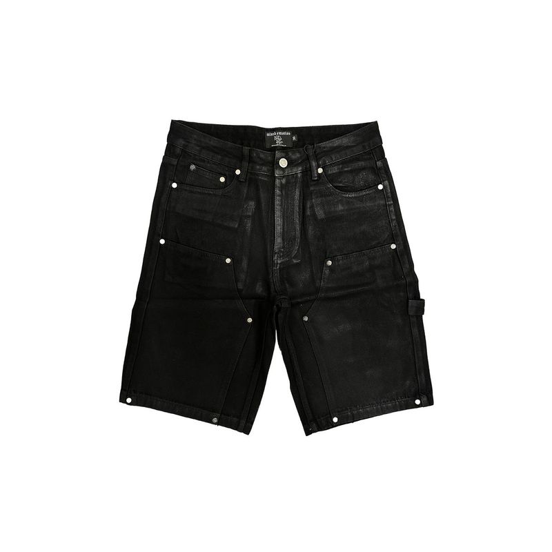 Mixed Emotion Worker Wax Shorts