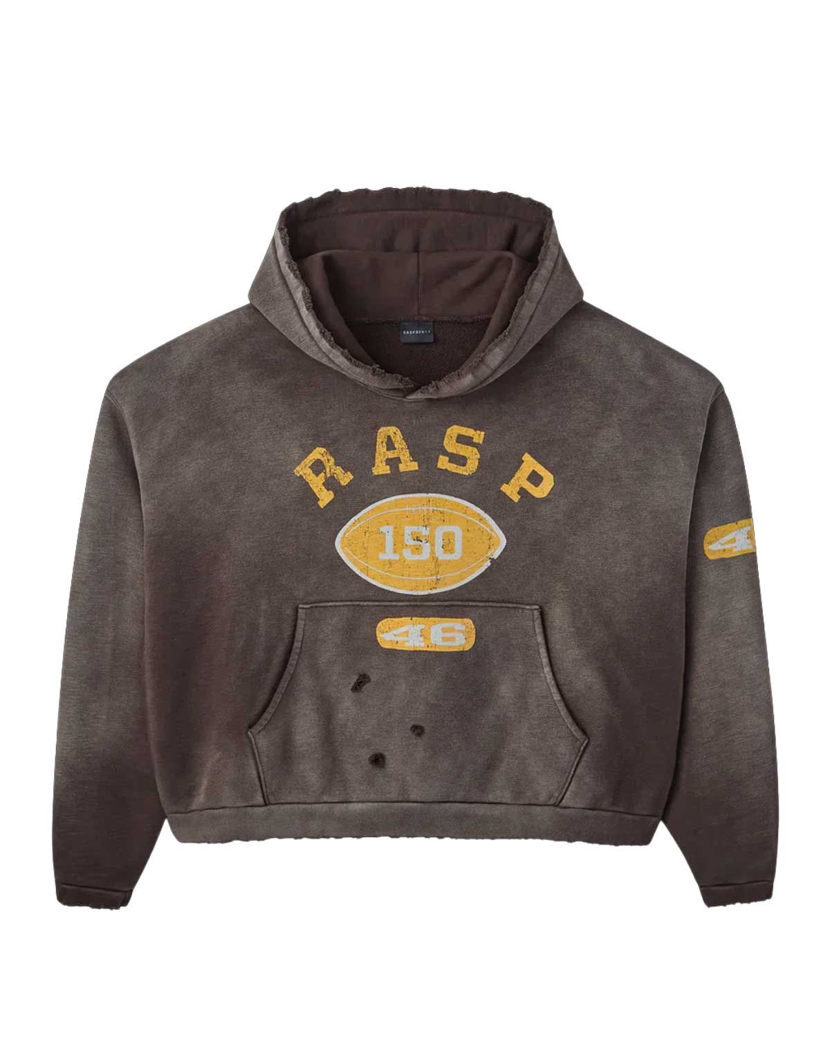GV Gallery Football Hoodie Brown