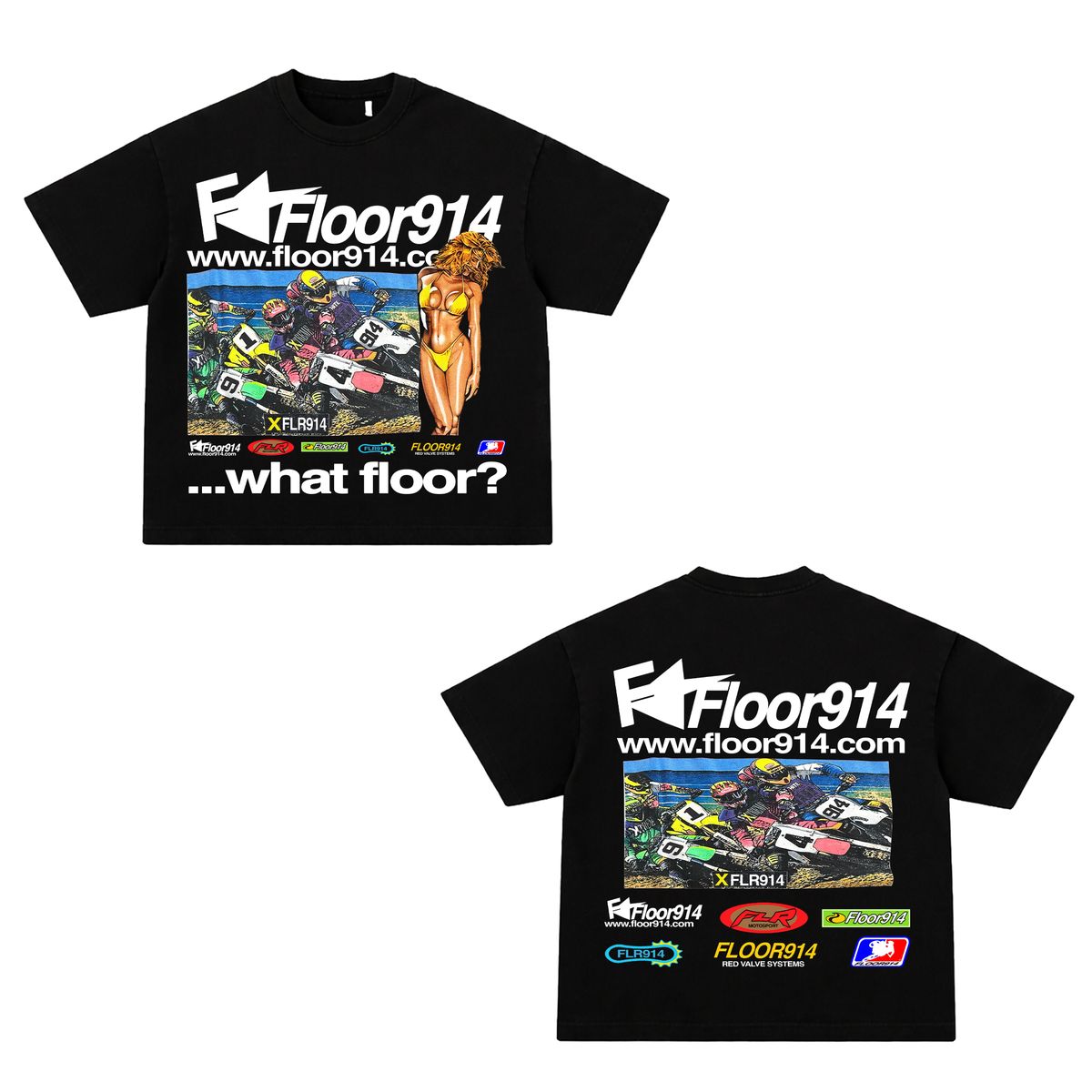Floor 914 Race Girl Tee
