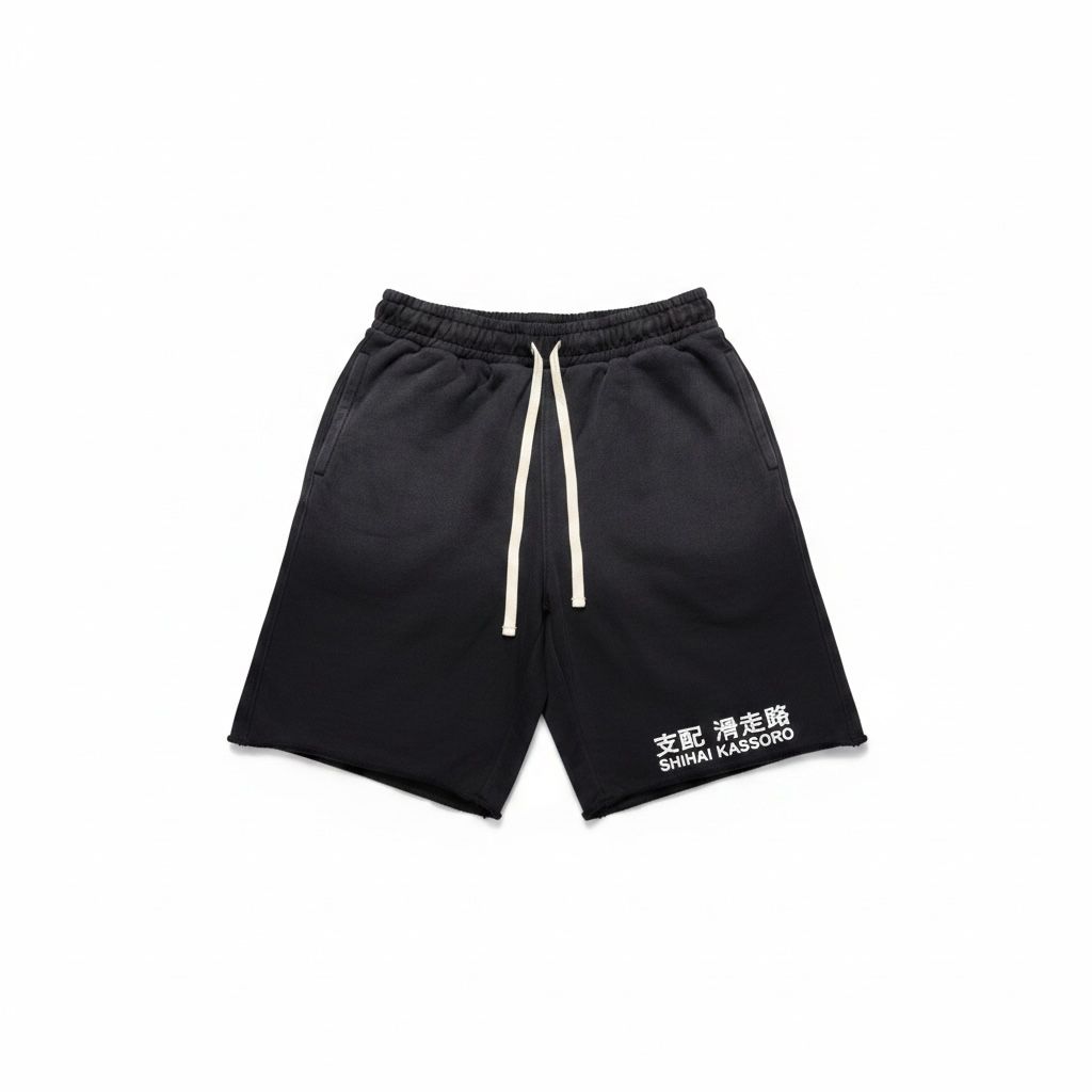 Shihai Black Shorts