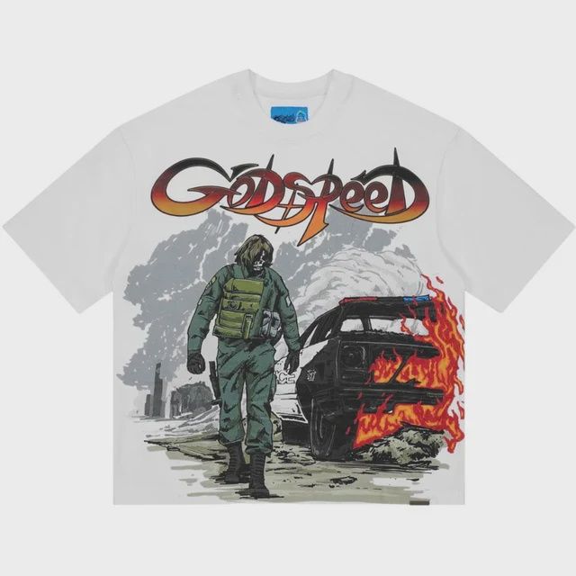 Godspeed Khaos Tee White