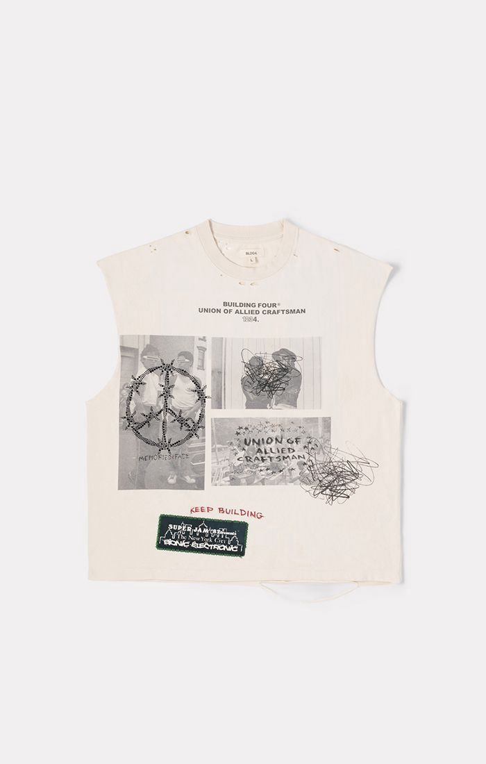 BLDG4 Mary Axe Tank Antique White