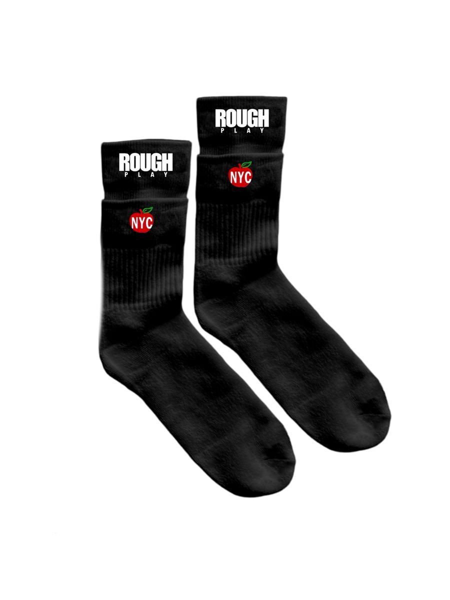 Roughplay Apple Sock Black