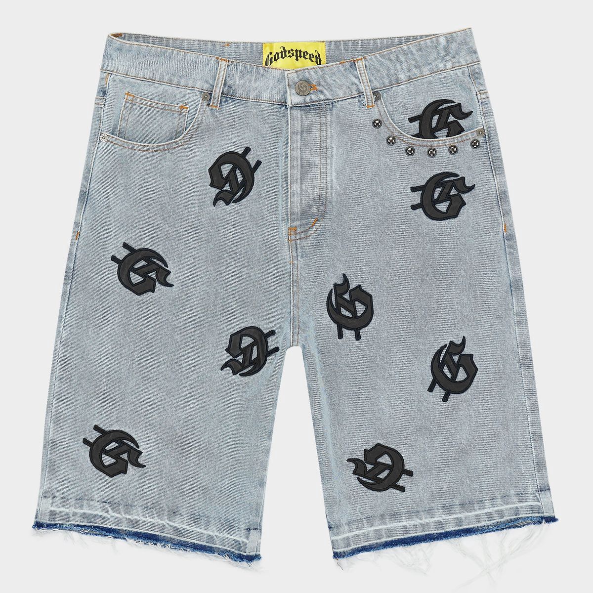 Godspeed Infinity Denim Shorts Blue V2