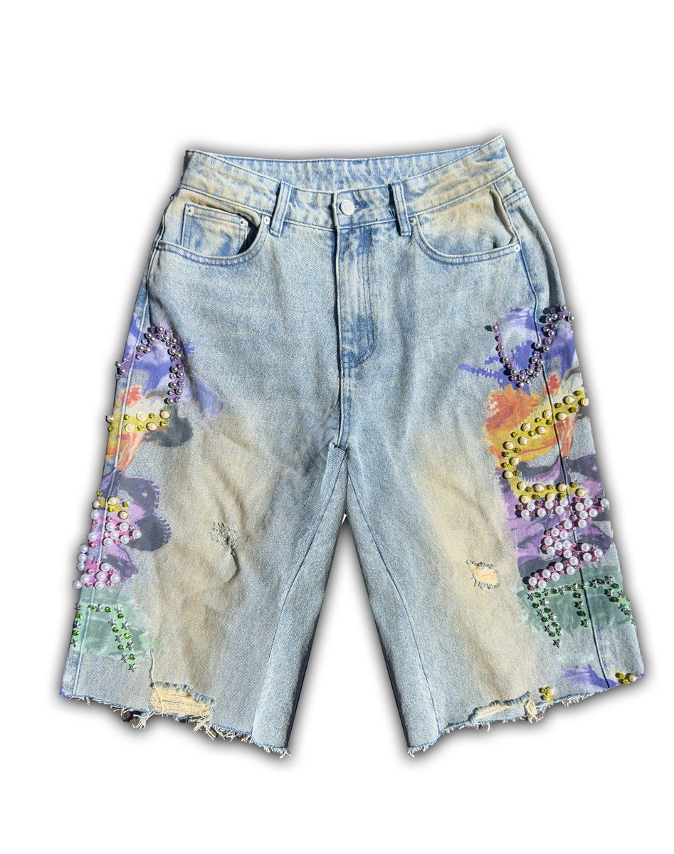 Sumé Heaven Stained Shorts