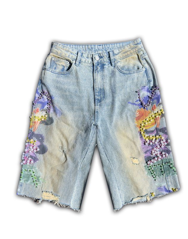 Sumé Heaven Stained Shorts