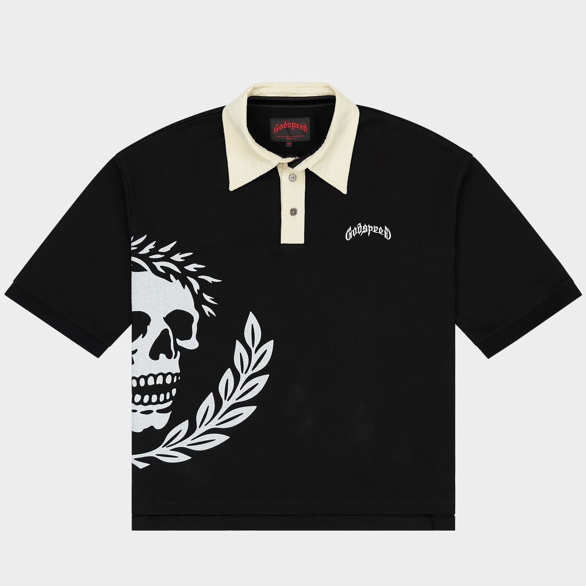 Godspeed Victor Oversized Polo Black
