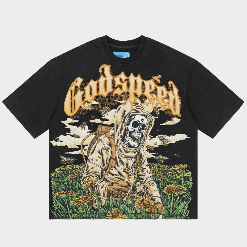 Godspeed Save the Bees II Tee Black