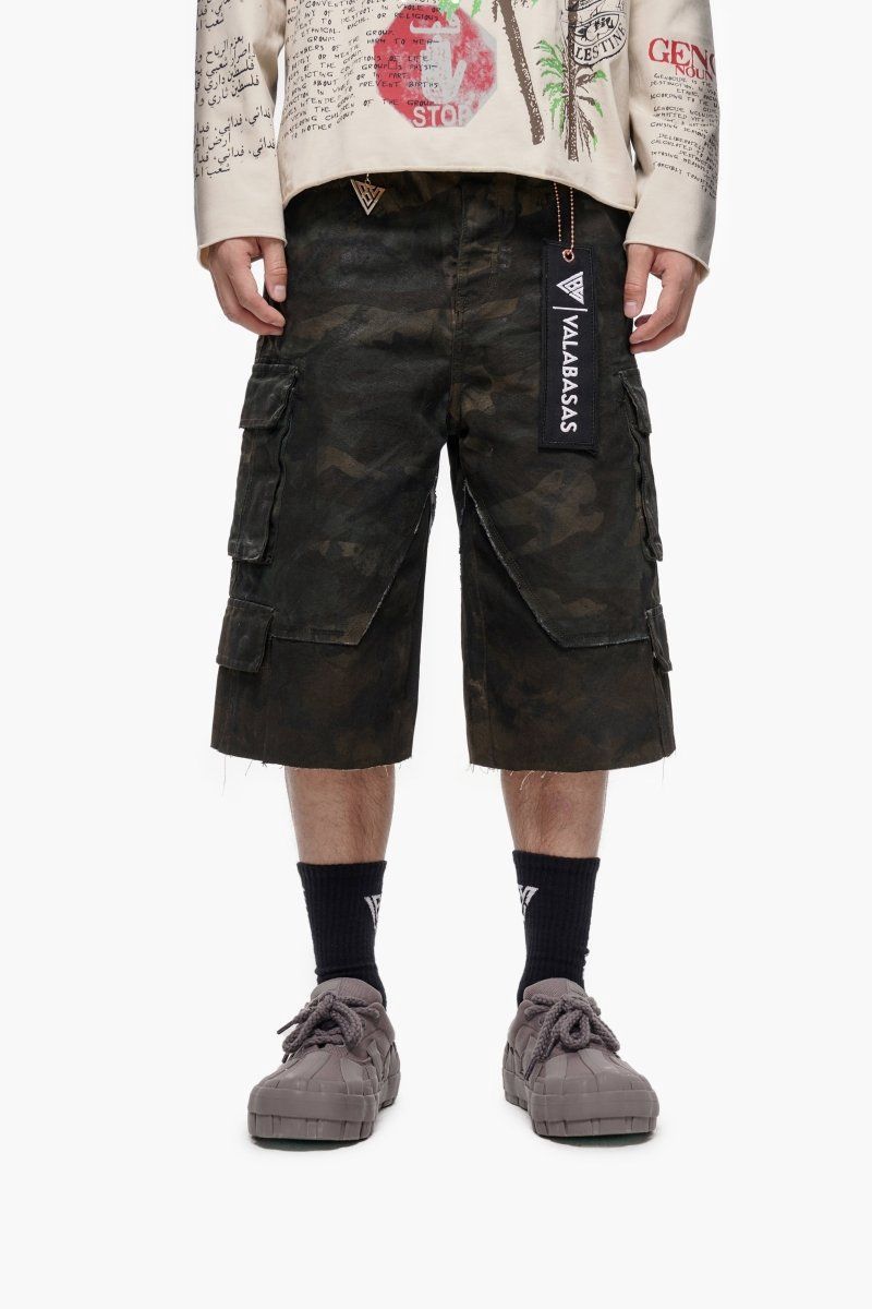 Valabasas Static Camo Shorts