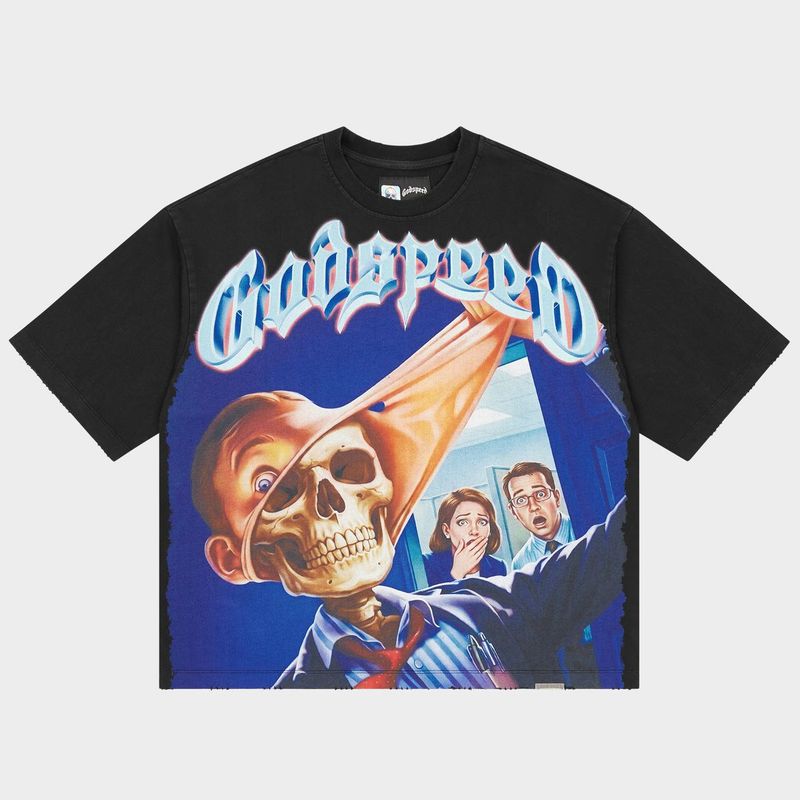 Godspeed Mask Off Tee Black