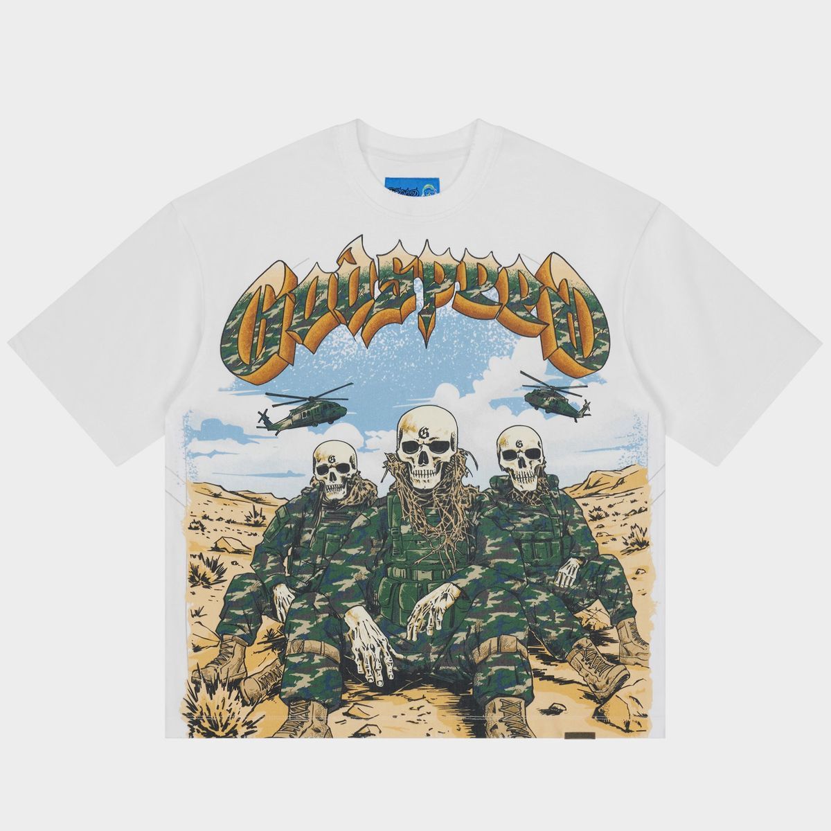Godspeed Squadron Tee White