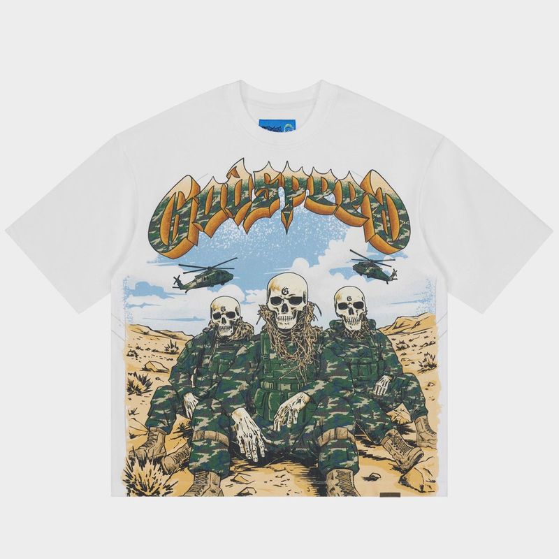 Godspeed Squadron Tee White