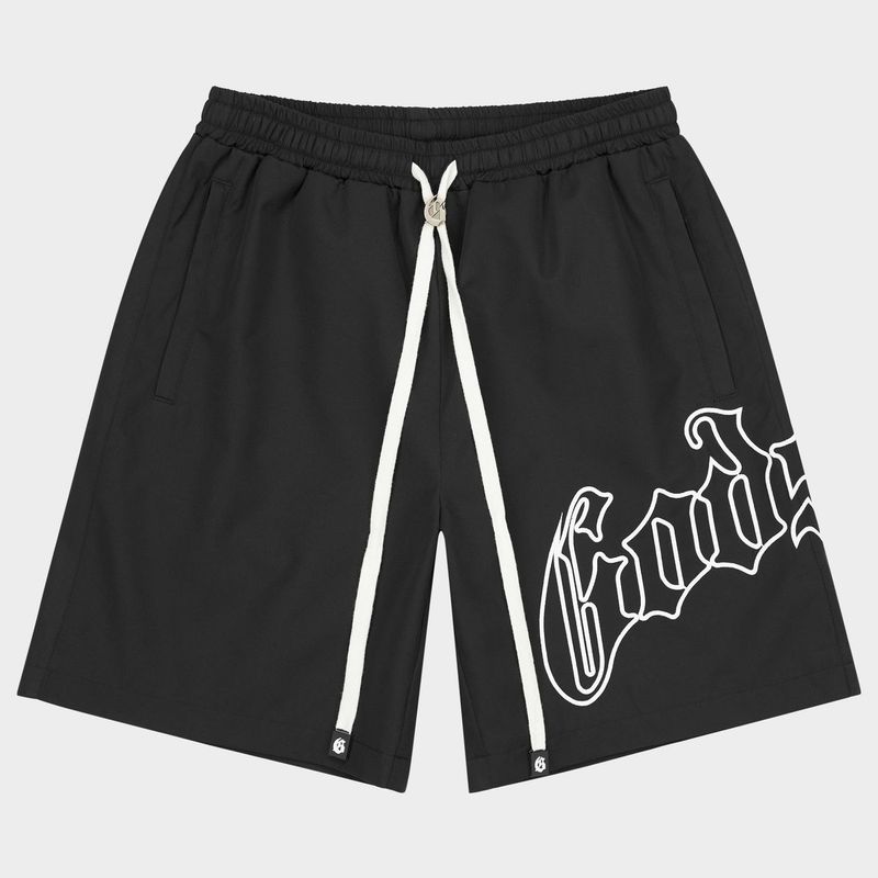 Godspeed OG Logo Nylon Short Black/White
