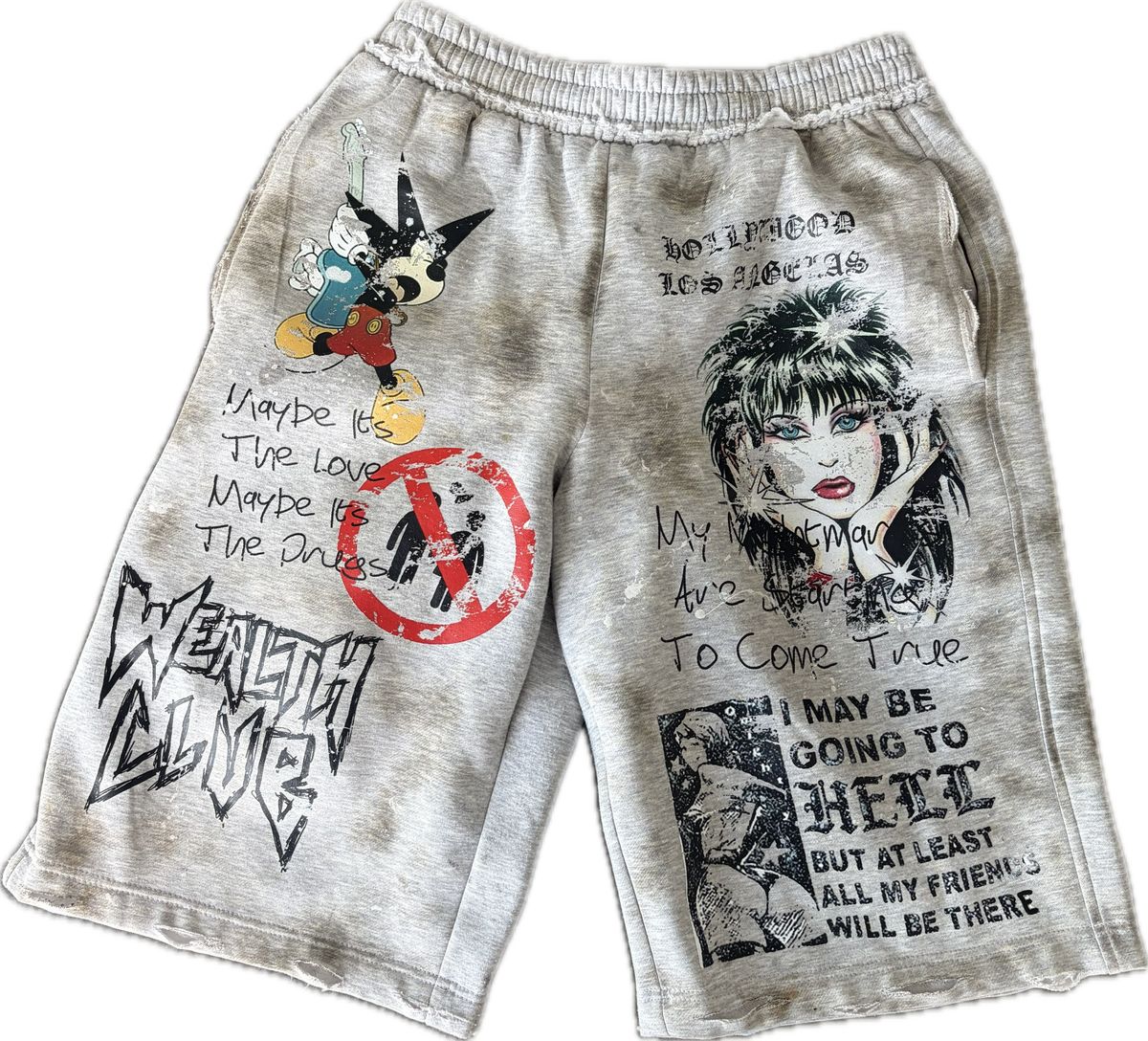 Wealth Club Studios Broken Dream Shorts