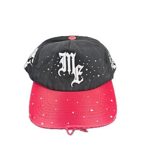 Mixed Emotion Black ME Hat