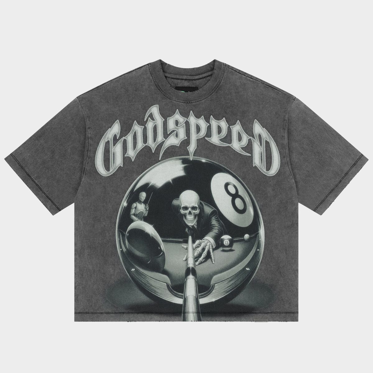 Godspeed 8Ball Tee Grey