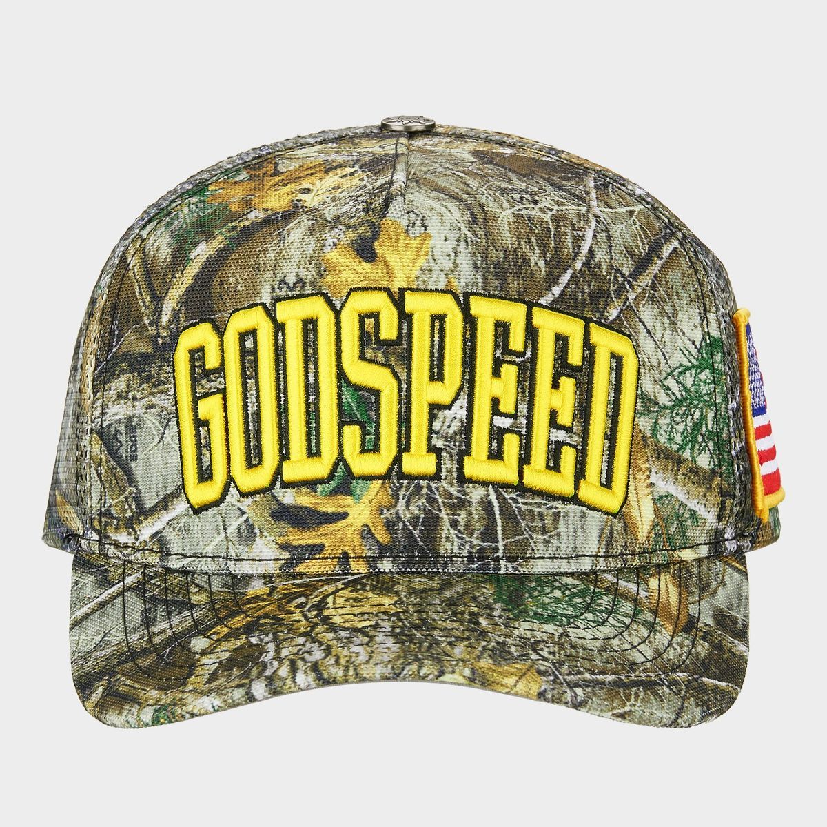 Godspeed Americana Trucker Hat Tree Camo