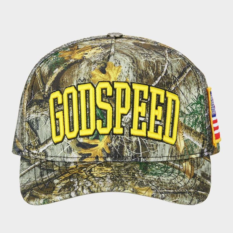 Godspeed Americana Trucker Hat Tree Camo
