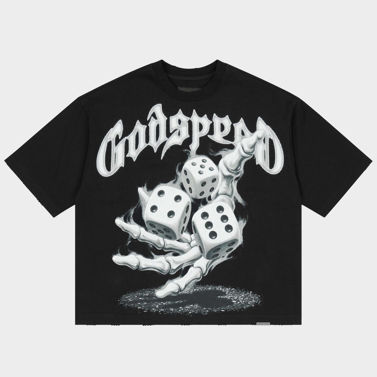 Godspeed No Risk No Reward Tee Black