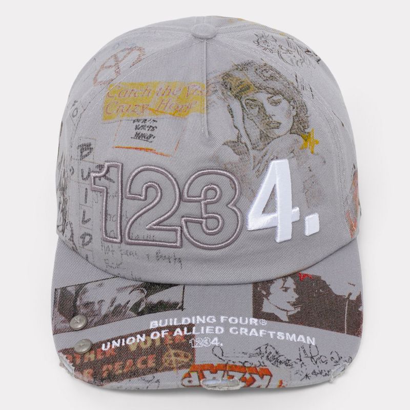 BLDG4 Precast Hat Neutral Gray
