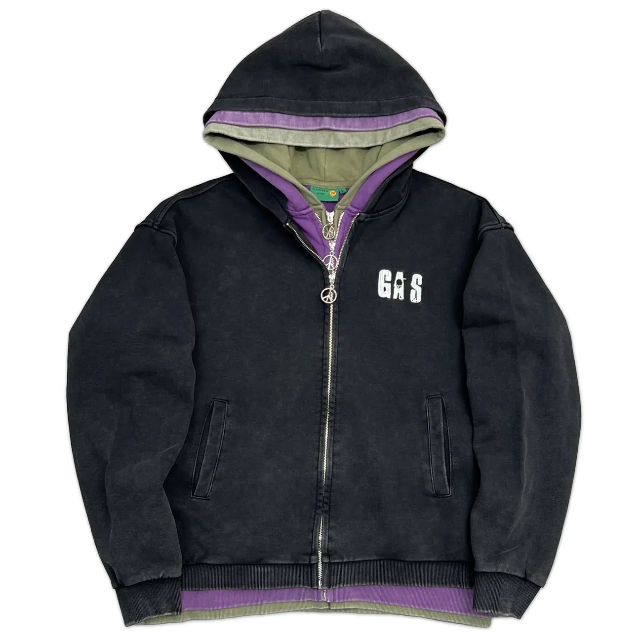 Gas Boston George Zip Hoodie