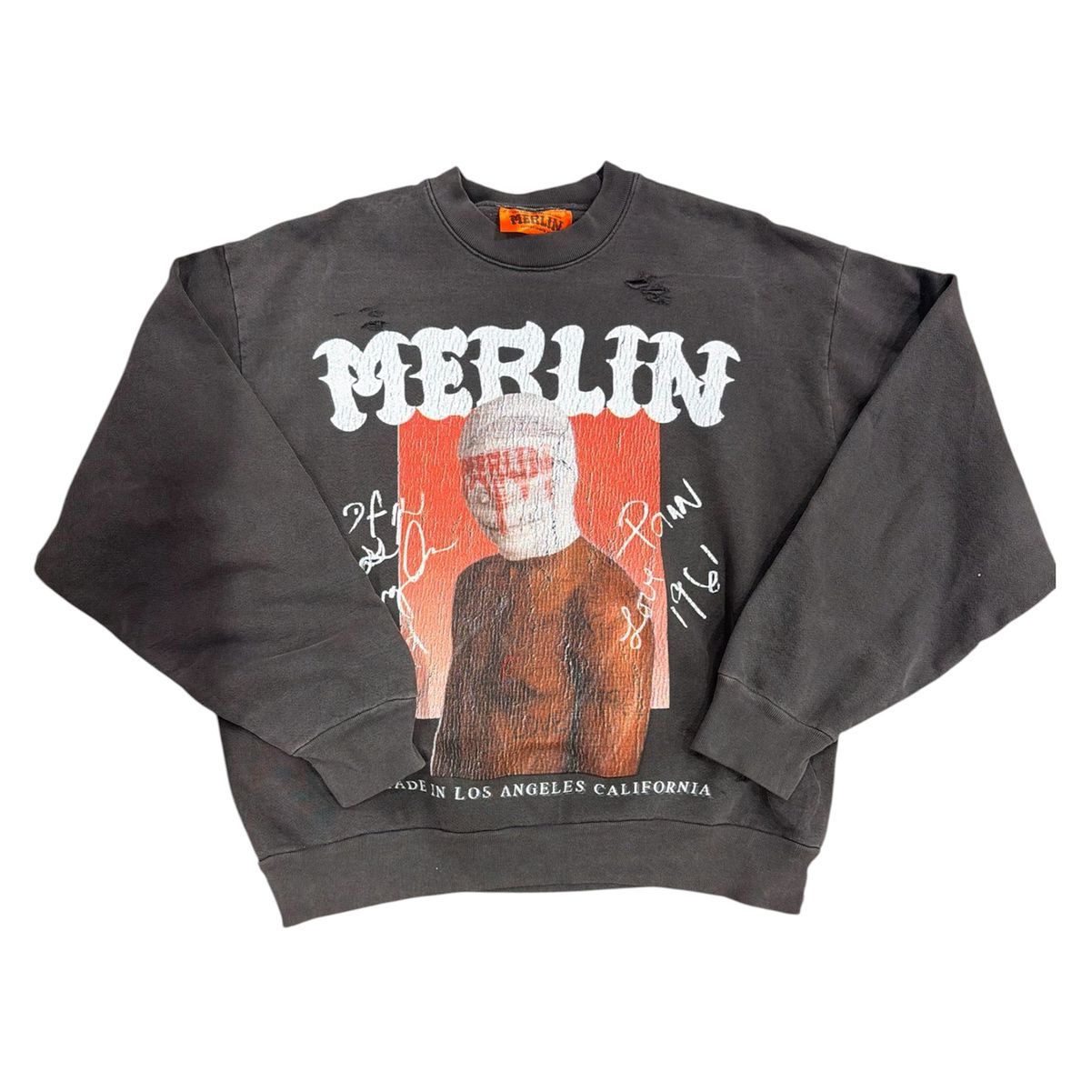 Merlin's Father Head Wrapped LS