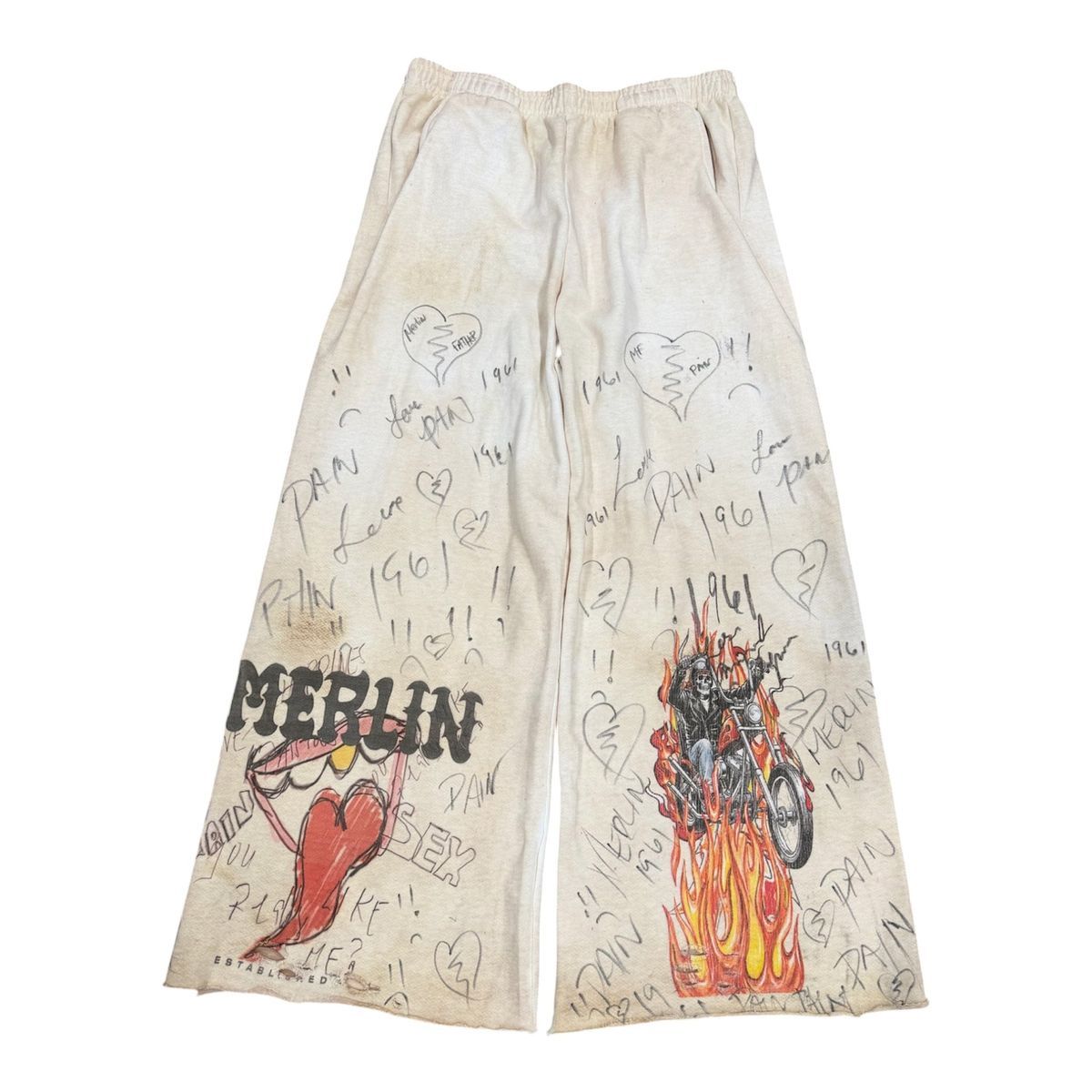 Merlin's Father Written In Pain Sweatpants