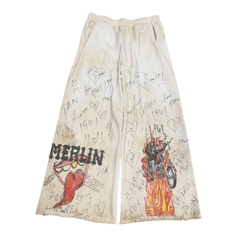 Merlin's Father Written In Pain Sweatpants