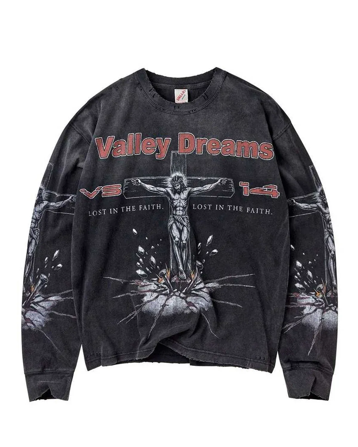 Vale Concrete Cross LS Black