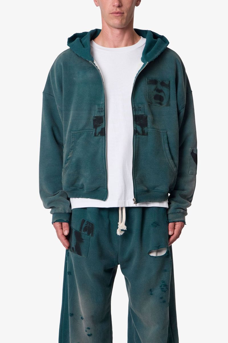 MNML Thermal Lined Terror Zip Up hoodie