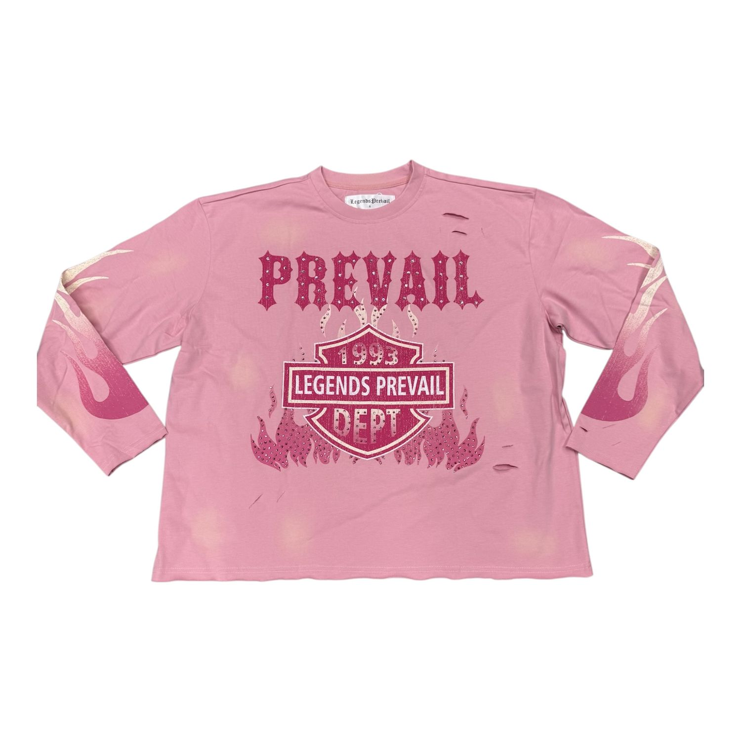 Legends Prevail Motor Flame LS Pink