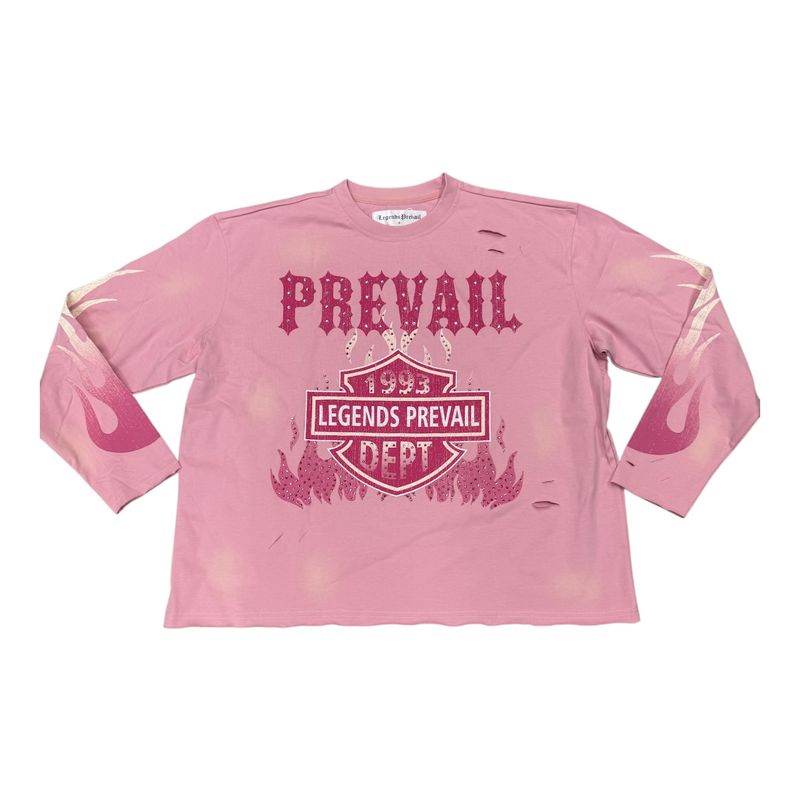 Legends Prevail Motor Flame LS Pink