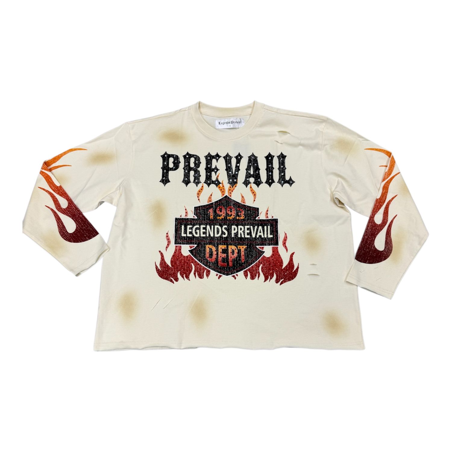 Legends Prevail Motor Flame LS Cream